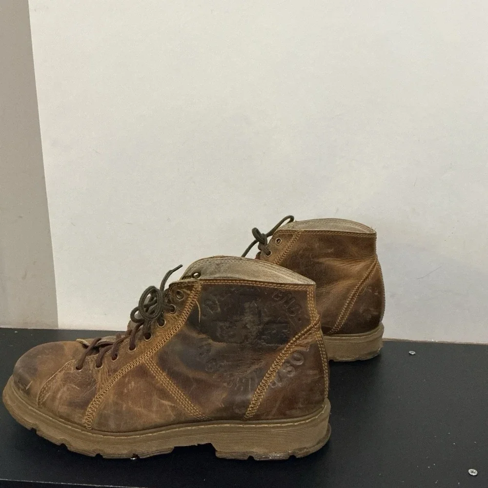 Dr  Doc Martens 12556 Distressed Brown Leather Chukka Boots Men's 12 AirWair